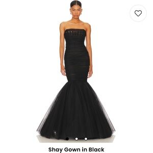 Black gown